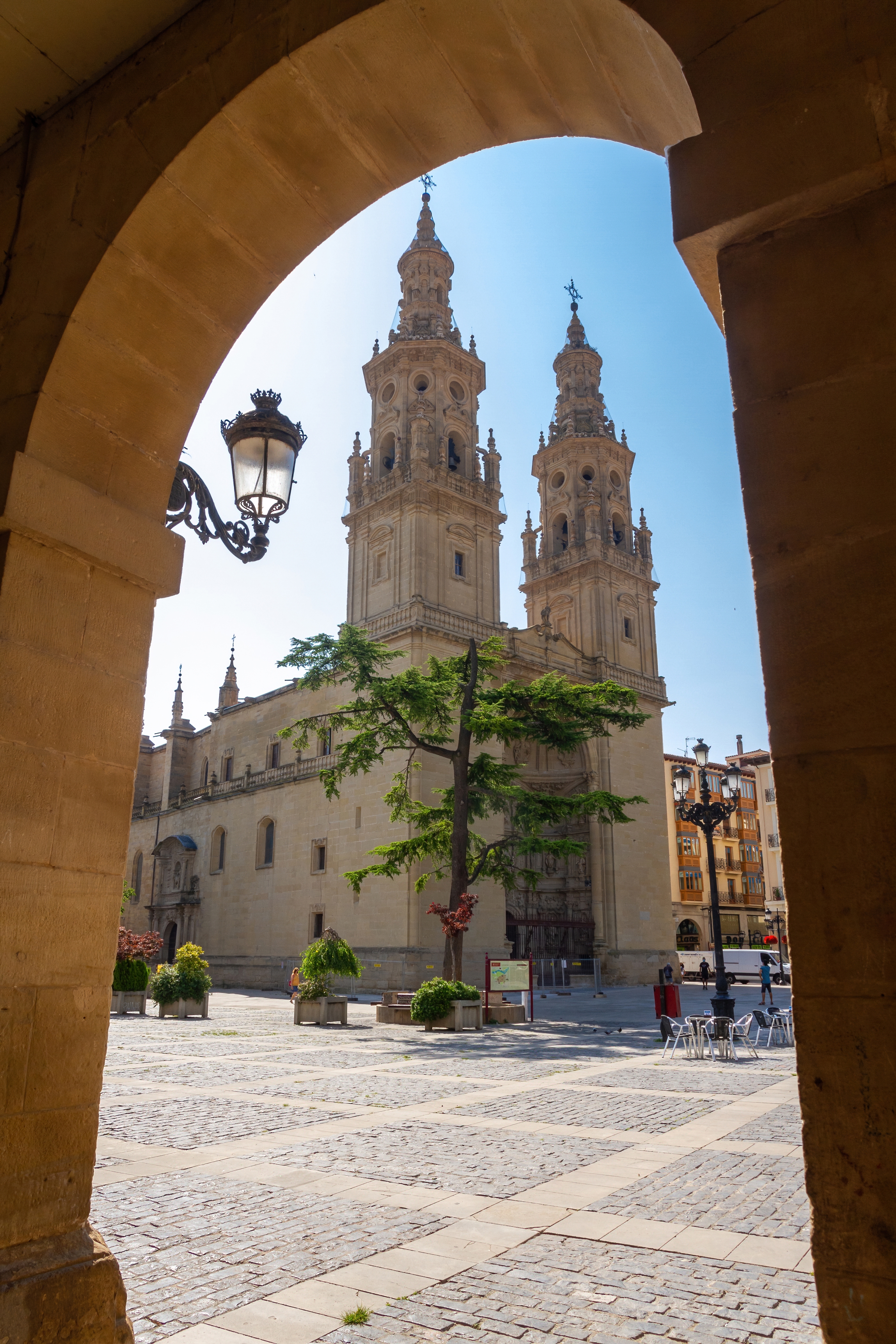 Cathedral,Of,Santa,Maria,De,La,Redonda,In,Logroño,,Framed