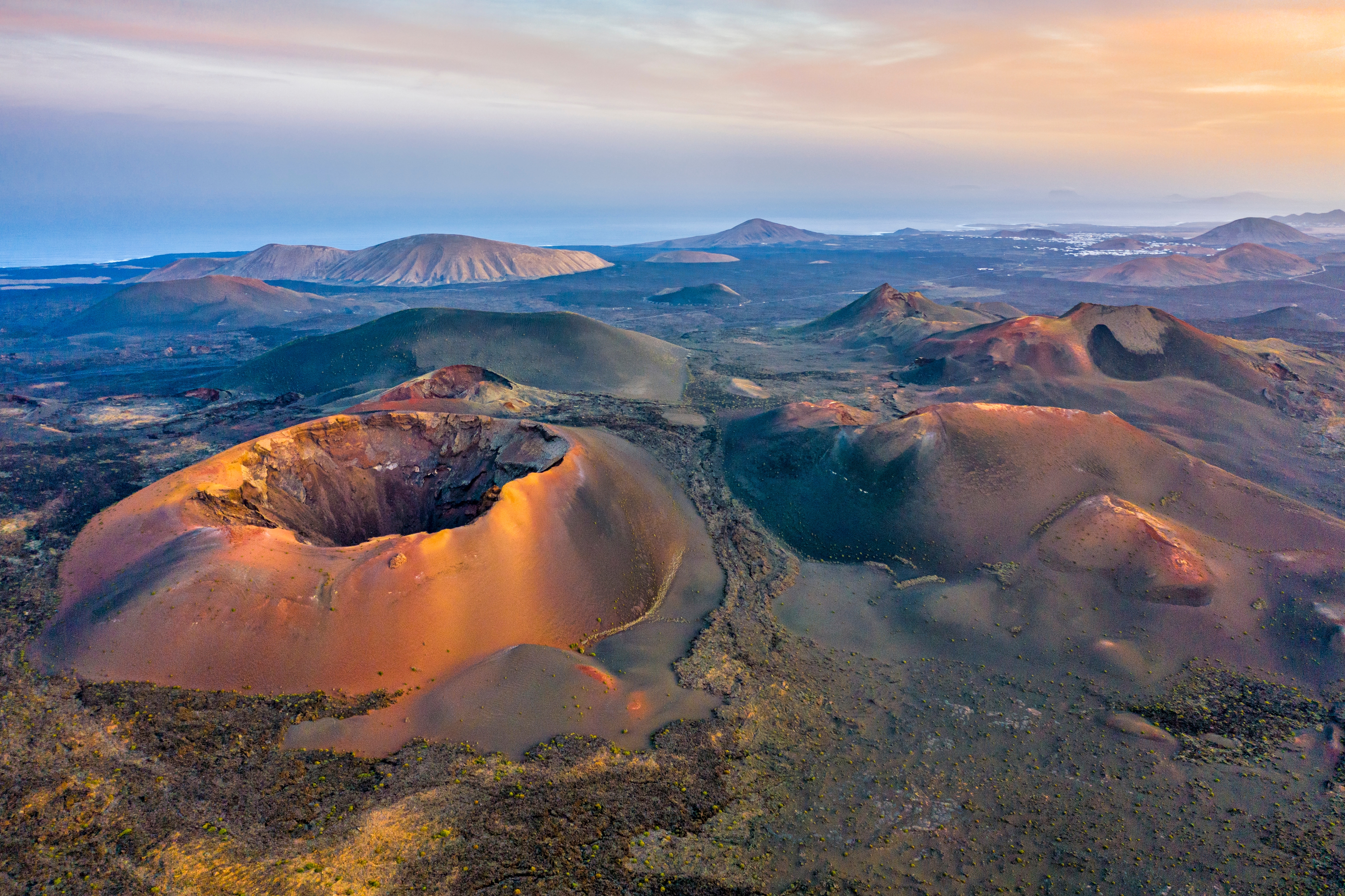Volcanoes,In,Timanfaya,National,Park,,Lanzarote,,Canary,Islands,,Spain,,Atlantic,